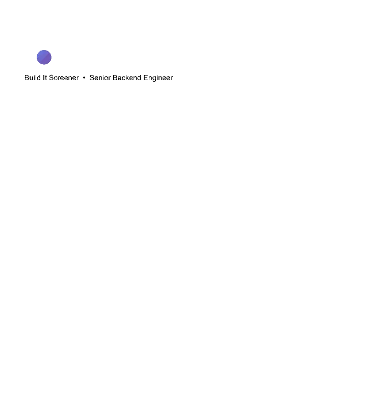 AI screener conversation